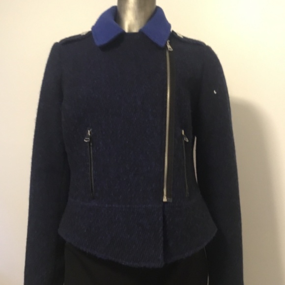 JACKET - FRENCH CONNECTION  Sz 10 short Motto Jacket - Picture 3 of 7
